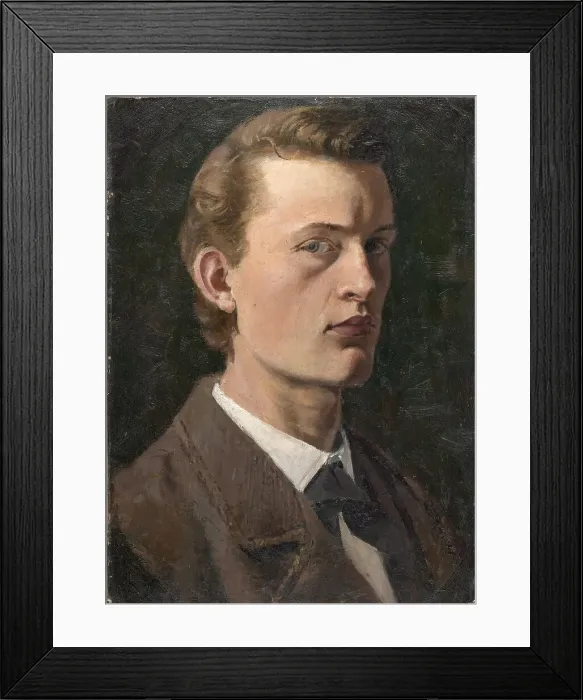 Framed Print : Self-portrait Framed Print : Self-portrait