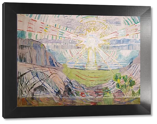 The Sun. Found in the Collection of Munch Museum, Oslo