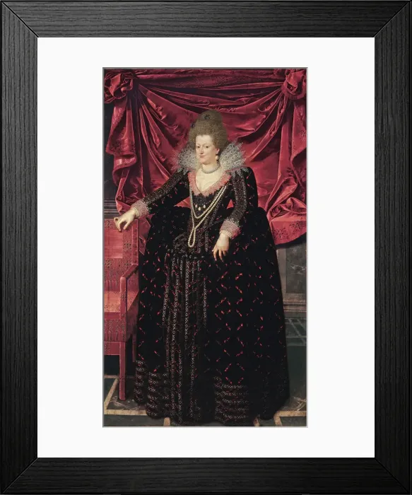 Framed Print : Portrait of Marie de Medici (1575-1642) Framed Print : Portrait of Marie de Medici (1575-1642)