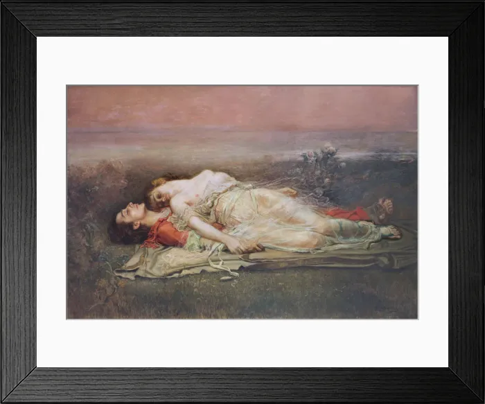 Framed Print : Tristan and Iseult Framed Print : Tristan and Iseult