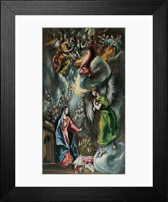 Framed Print : The Annunciation Framed Print : The Annunciation