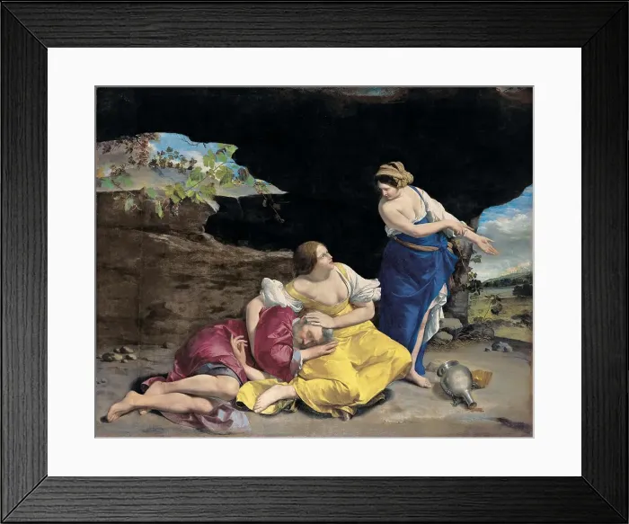 Framed Print : Lot and His Daughters Framed Print : Lot and His Daughters