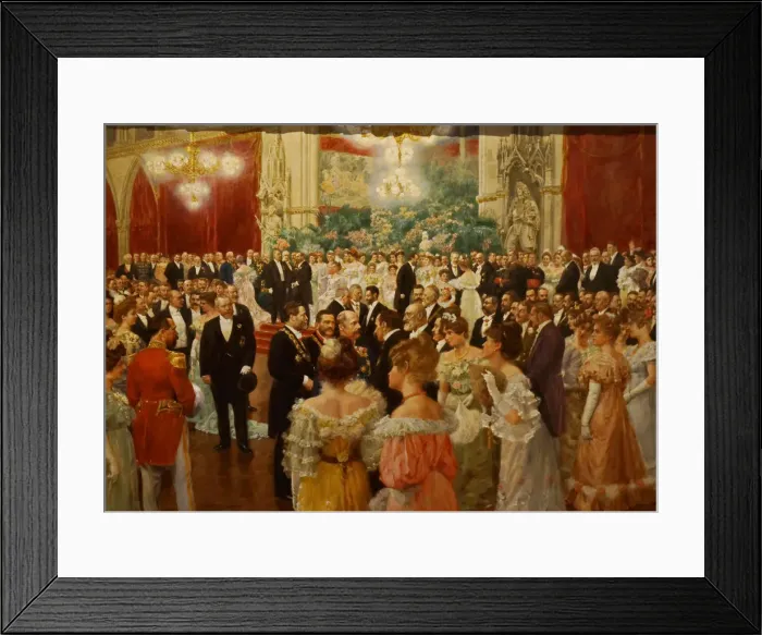 Framed Print : The City Ball in Vienna Framed Print : The City Ball in Vienna