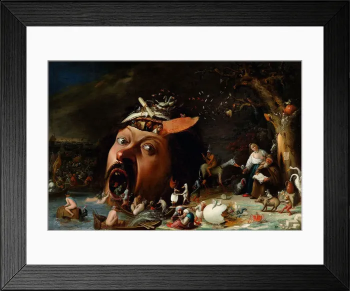 Framed Print : The Temptation of Saint Anthony Framed Print : The Temptation of Saint Anthony