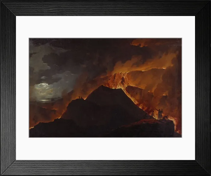 Framed Print : The Eruption of Mount Vesuvius Framed Print : The Eruption of Mount Vesuvius