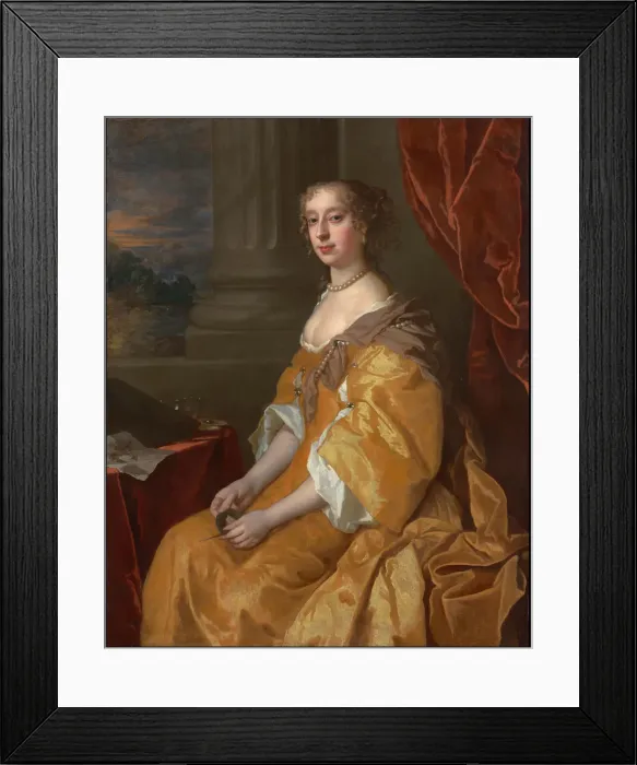 Framed Print : Portrait of Anne Killigrew (1660-1685) Framed Print : Portrait of Anne Killigrew (1660-1685)