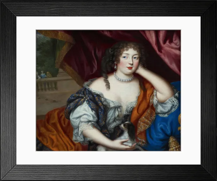 Framed Print : Portrait of Louise Renee de Penancoet de Kerouaille, Duchess of Portsmouth (1649-1734) Framed Print : Portrait of Louise Renee de Penancoet de Kerouaille, Duchess of Portsmouth (1649-1734)