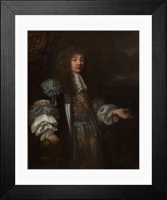 Framed Print : Portrait of Wentworth Dillon (1633-1685), 4th Earl of Roscommon Framed Print : Portrait of Wentworth Dillon (1633-1685), 4th Earl of Roscommon