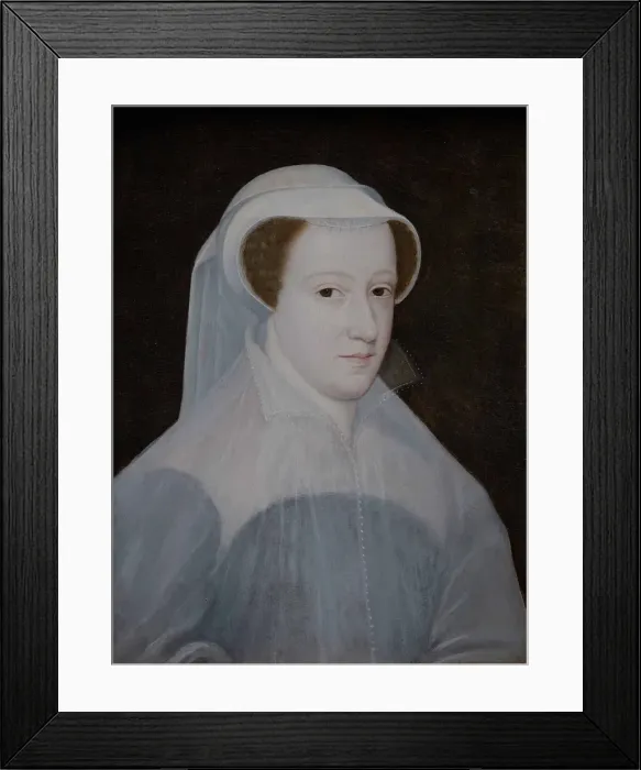 Framed Print : Portrait of Mary, Queen of Scots (1542-1587) Framed Print : Portrait of Mary, Queen of Scots (1542-1587)