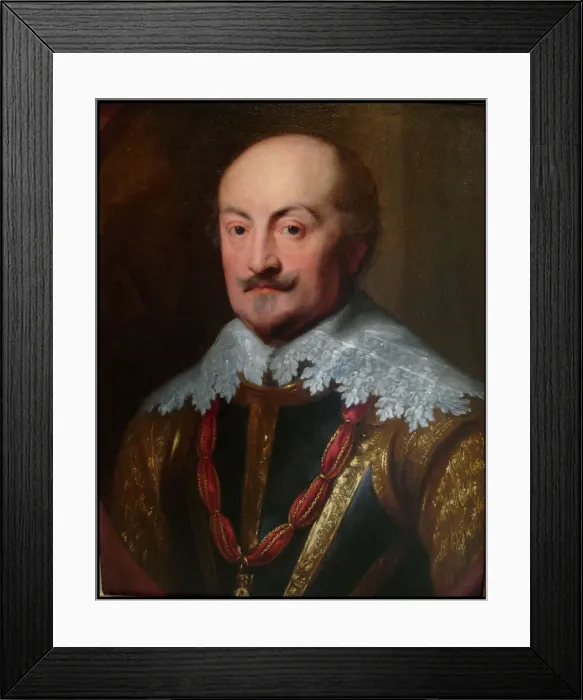 Framed Print : Portrait of John VIII of Nassau-Siegen (1583-1638) Framed Print : Portrait of John VIII of Nassau-Siegen (1583-1638)