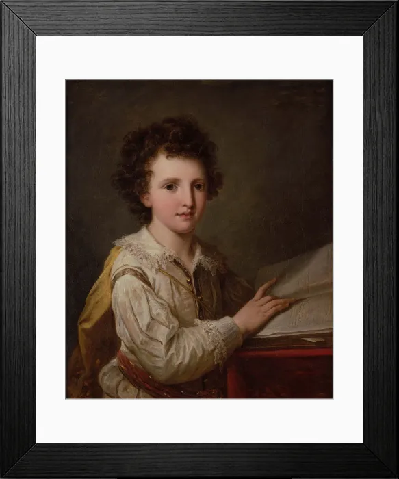 Framed Print : Portrait of William Heberden the Younger (1767-1845) Framed Print : Portrait of William Heberden the Younger (1767-1845)