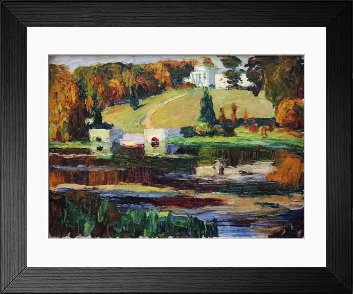 Framed Print : Study for Akhtyrka, Autumn Framed Print : Study for Akhtyrka, Autumn