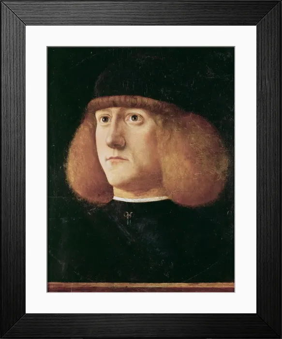 Framed Print : Portrait of a Young Man Framed Print : Portrait of a Young Man