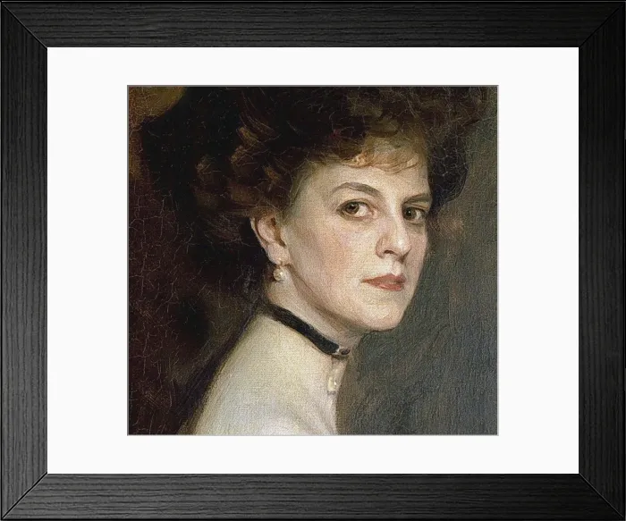 Framed Print : Elisabeth, Countess Greffulhe (1860-1952), nee de Riquet de Caraman-Chimay (Detail) Framed Print : Elisabeth, Countess Greffulhe (1860-1952), nee de Riquet de Caraman-Chimay (Detail)