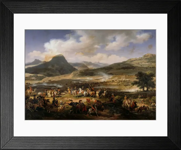 Framed Print : The Battle of Mount Tabor on 16 April 1799 Framed Print : The Battle of Mount Tabor on 16 April 1799