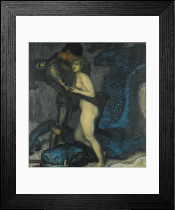 Framed Print : The Dragonslayer Framed Print : The Dragonslayer