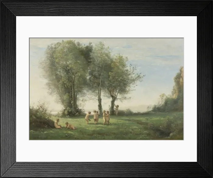 Framed Print : Round Dance Of Putti. Sunrise Framed Print : Round Dance Of Putti. Sunrise