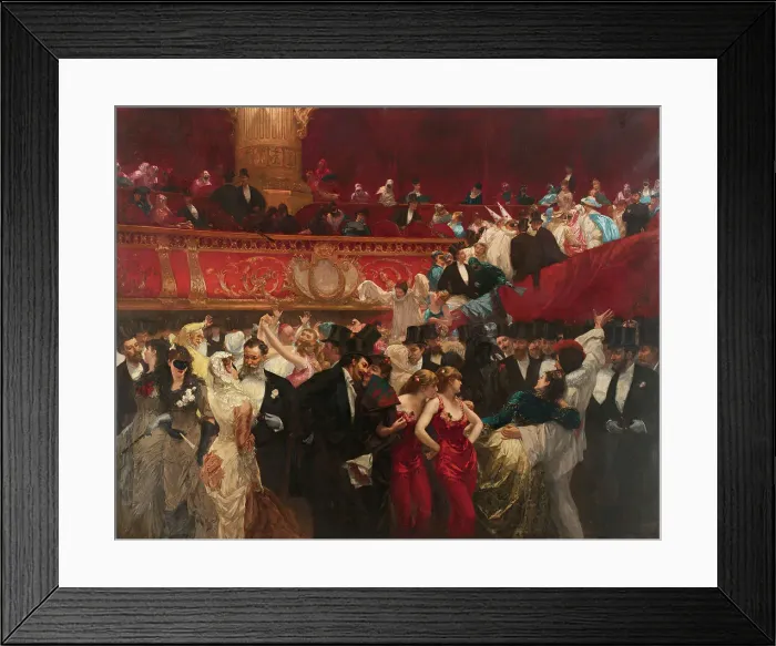 Framed Print : Masked Ball Framed Print : Masked Ball