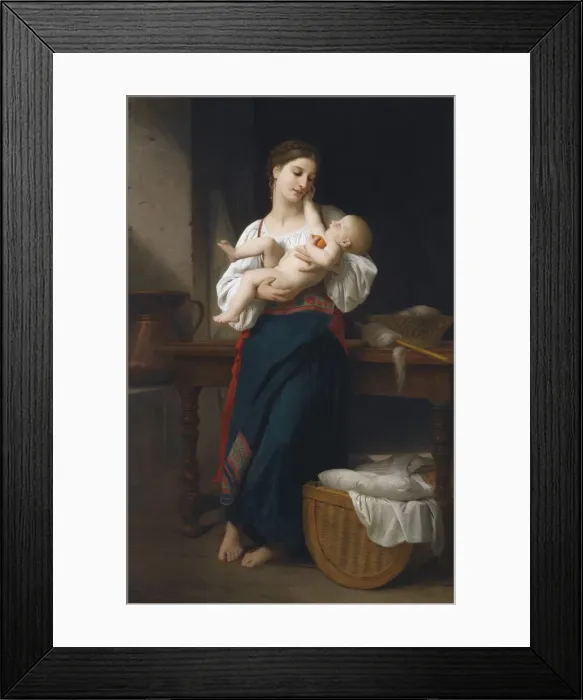 Framed Print : First Caresses Framed Print : First Caresses