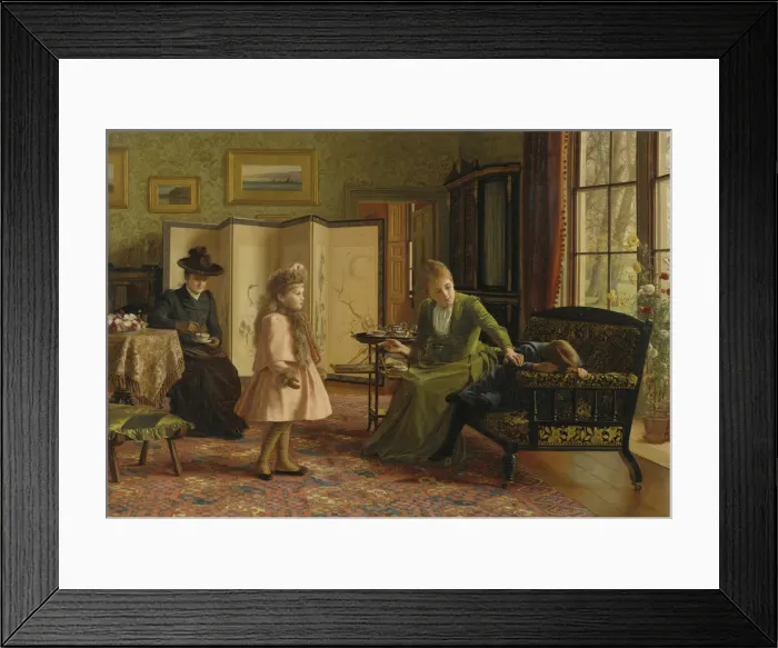 Framed Print : When First We Meet Framed Print : When First We Meet