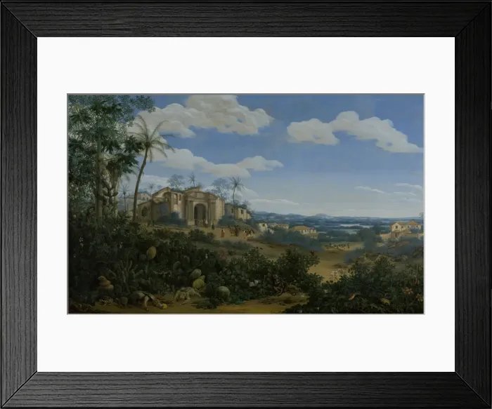 Framed Print : View of Olinda, Brazil Framed Print : View of Olinda, Brazil