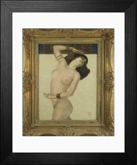 Framed Print : Salome. Private Collection Framed Print : Salome. Private Collection