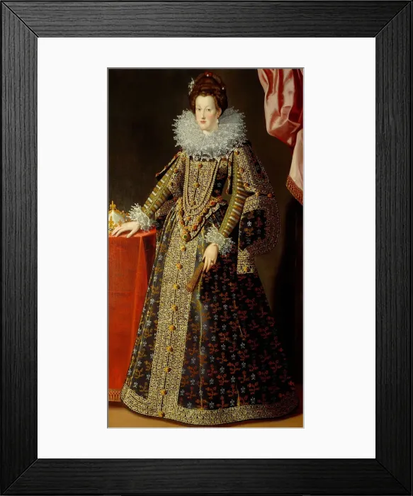 Framed Print : Portrait of Marie de Medici (1575-1642) Framed Print : Portrait of Marie de Medici (1575-1642)