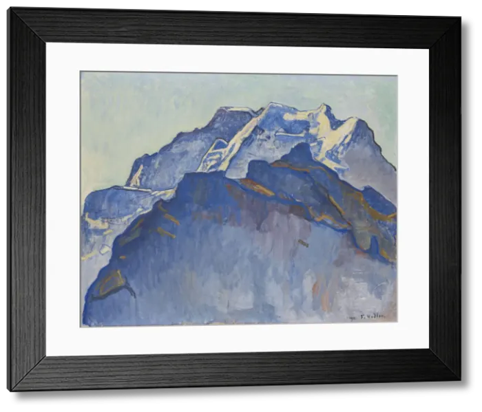 Framed Print : The Jungfrau, as Seen from Muerren Framed Print : The Jungfrau, as Seen from Muerren