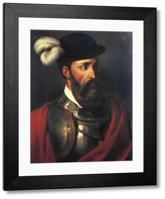 Framed Print : Portrait of Francisco Pizarro Framed Print : Portrait of Francisco Pizarro