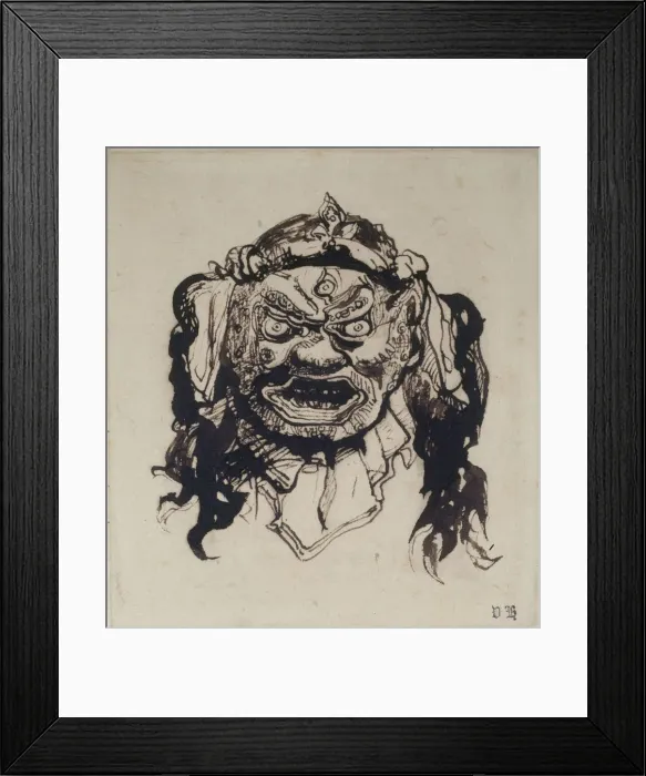 Framed Print : Nightmare head Framed Print : Nightmare head