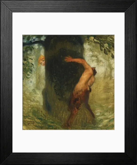 Framed Print : The Tease. Private Collection Framed Print : The Tease. Private Collection