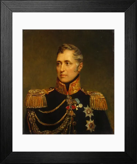 Framed Print : Portrait of Count Carlo Andrea Pozzo di Borgo (1764-1842) Framed Print : Portrait of Count Carlo Andrea Pozzo di Borgo (1764-1842)