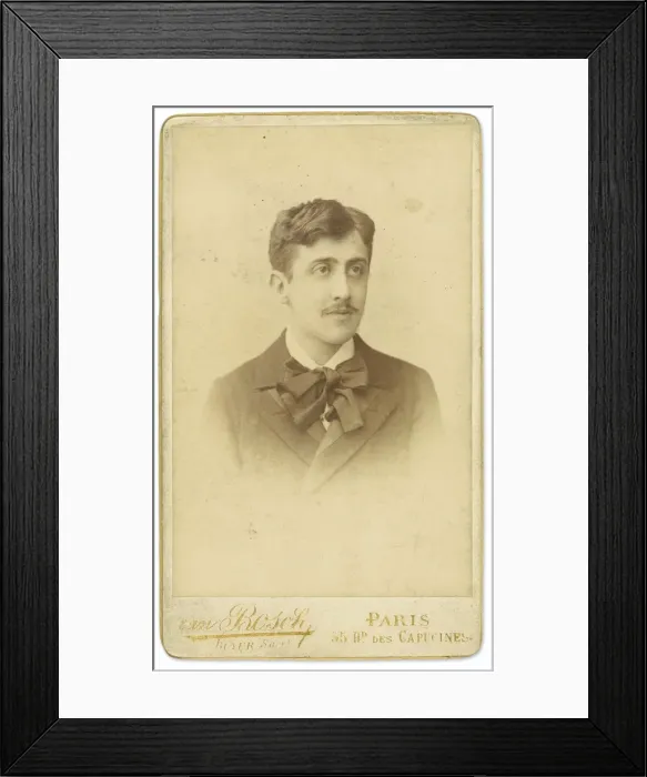 Framed Print : Marcel Proust Framed Print : Marcel Proust