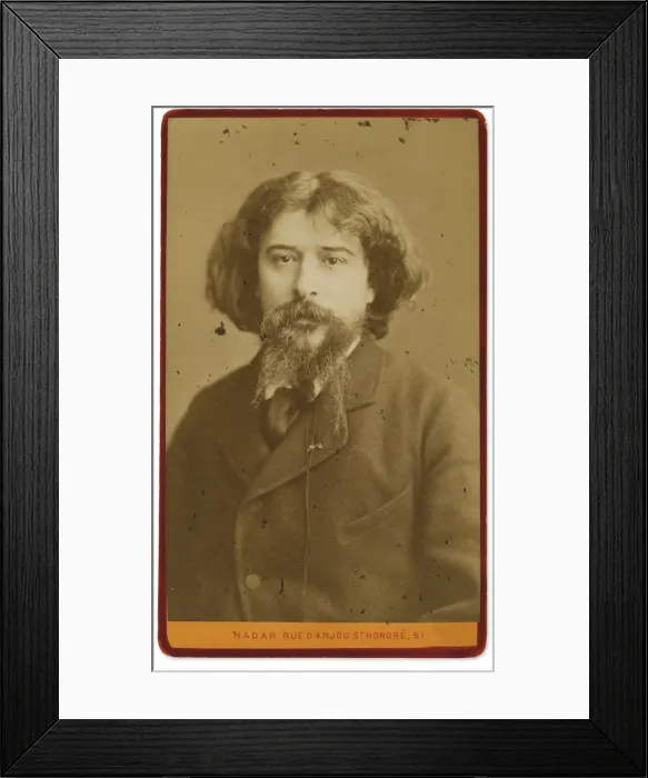 Framed Print : Portrait of the writer Alphonse Daudet (1840-1897) Framed Print : Portrait of the writer Alphonse Daudet (1840-1897)
