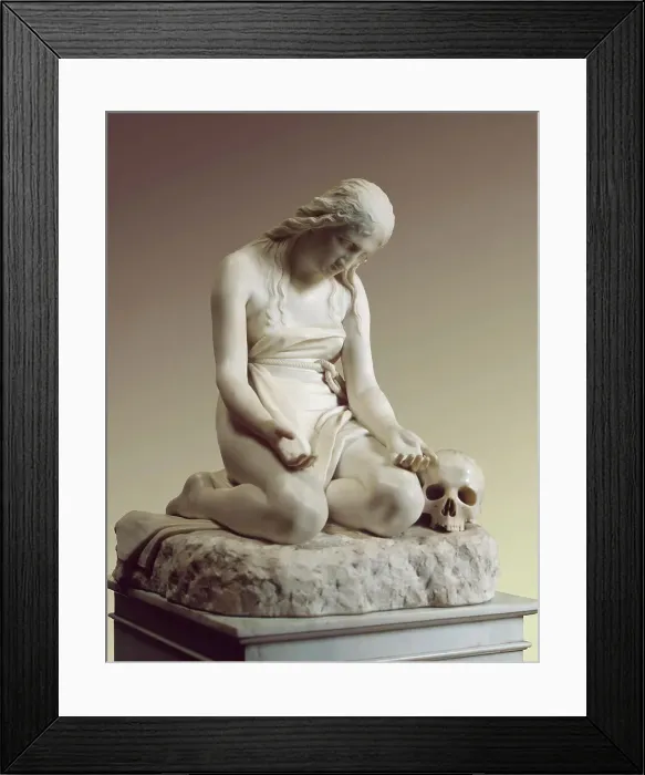 Framed Print : The Repentant Mary Magdalene Framed Print : The Repentant Mary Magdalene