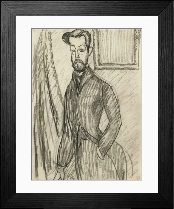 Framed Print : Portrait of Paul Alexandre (1881-1968) Framed Print : Portrait of Paul Alexandre (1881-1968)