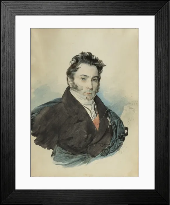 Framed Print : Portrait of Alexander Ivanovich Ribeaupierre (1781-1865) Framed Print : Portrait of Alexander Ivanovich Ribeaupierre (1781-1865)
