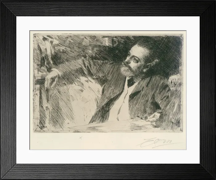 Framed Print : Portrait of Antonin Proust (1832-1905) Framed Print : Portrait of Antonin Proust (1832-1905)