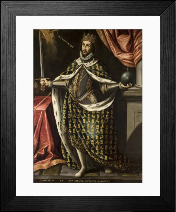 Framed Print : King Ferdinand el Santo Framed Print : King Ferdinand el Santo