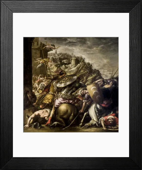 Framed Print : The defeat of the Saracens Framed Print : The defeat of the Saracens