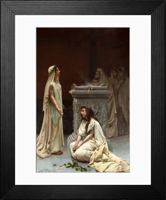Framed Print : The Vestals Framed Print : The Vestals