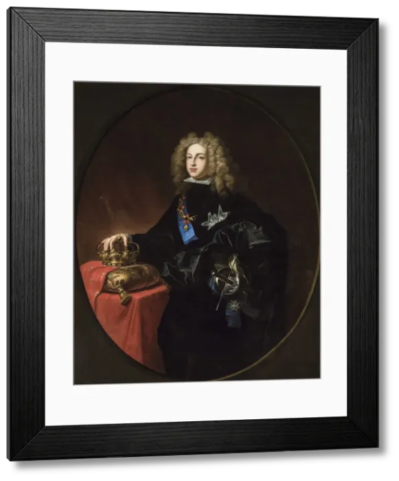 Framed Print : Portrait of Philip V (1683-1746), King of Spain Framed Print : Portrait of Philip V (1683-1746), King of Spain