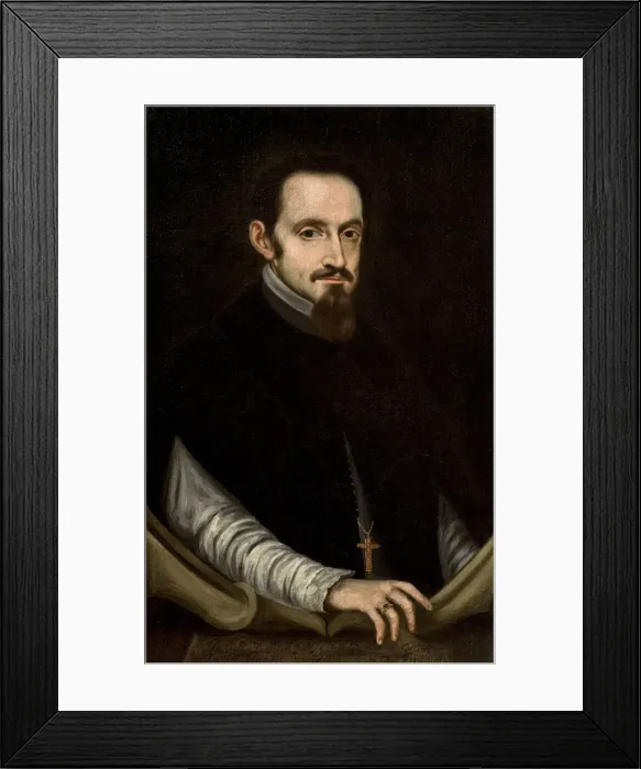 Framed Print : Portrait of Archbishop Ambrosio Ignacio Spinola y Guzman (1632-1684) Framed Print : Portrait of Archbishop Ambrosio Ignacio Spinola y Guzman (1632-1684)