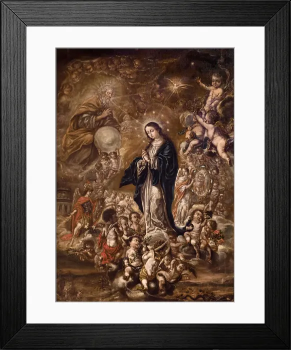 Framed Print : The Immaculate Conception Framed Print : The Immaculate Conception
