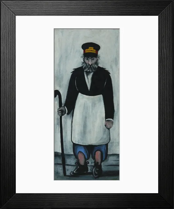 Framed Print : Janitor. Found in the Collection of State Georgian Art Museum, Tiflis (Tbilisi) Framed Print : Janitor. Found in the Collection of State Georgian Art Museum, Tiflis (Tbilisi)