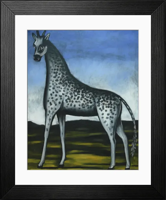 Framed Print : Giraffe. Found in the Collection of State Georgian Art Museum, Tiflis (Tbilisi) Framed Print : Giraffe. Found in the Collection of State Georgian Art Museum, Tiflis (Tbilisi)