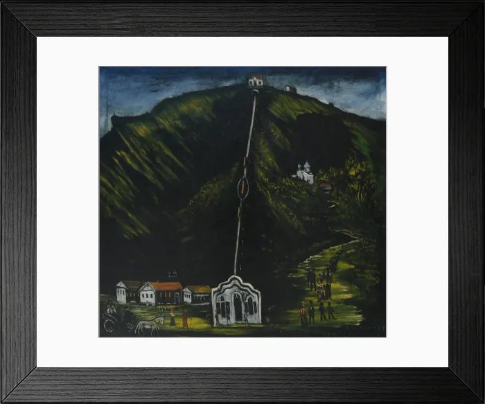 Framed Print : The Tiflis Funicular Framed Print : The Tiflis Funicular