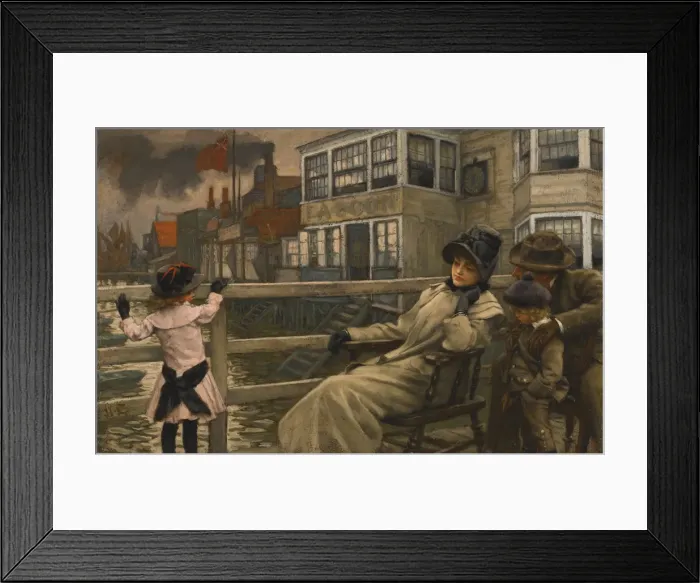Framed Print : Waiting for the ferry Framed Print : Waiting for the ferry