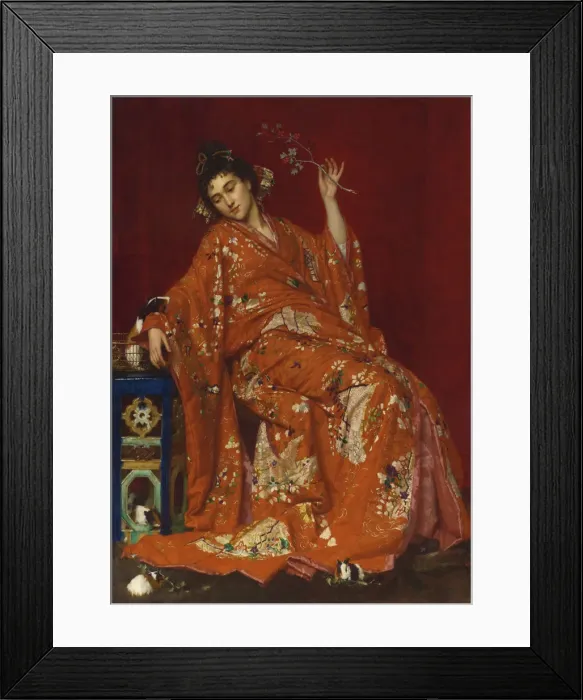 Framed Print : La Japonaise Framed Print : La Japonaise