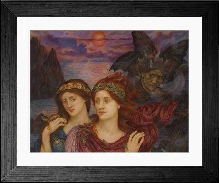 Framed Print : The Vision, 1914 Framed Print : The Vision, 1914